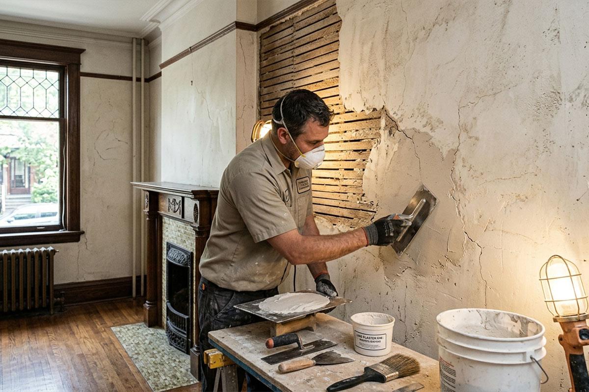 Repairing Older Plaster Walls in Toronto Heritage Homes